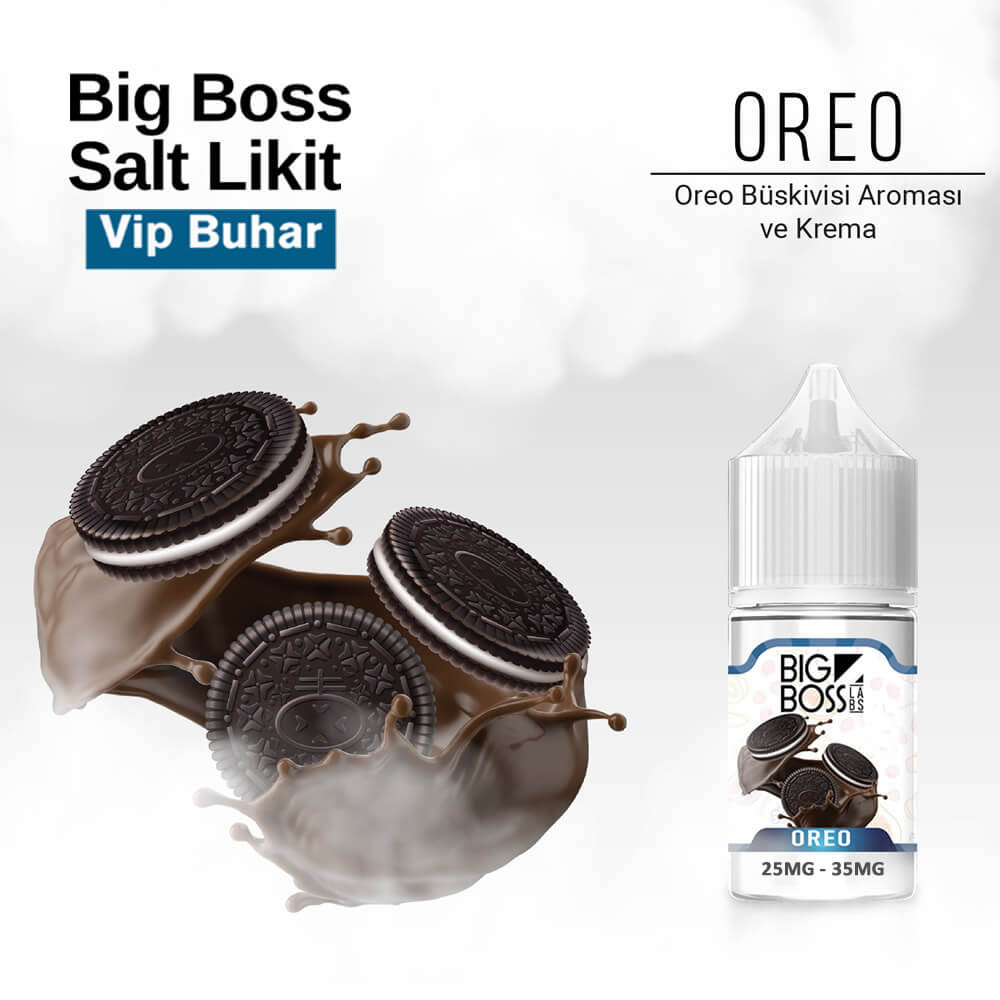 Big Boss Oreo Salt Likit 30 ML 1 Big Boss Oreo Salt Likit