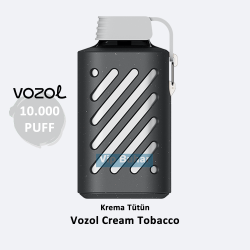 Vozol 10000 Cream Tobacco 3 Vozol Cream Tobacco, Vozol 10000, Vozol 10000 Puff, Vozol 10K
