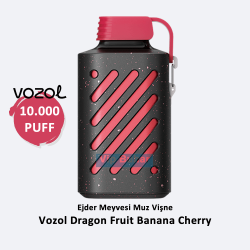 Vozol Dragon Fruit Banana Cherry, Vozol 10000, Vozol 10000 Puff, Vozol 10K