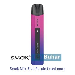 smok nfix pro blue purple, mavi mor renk