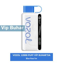 vozol 12000 blue razz ice, vozol puff elektronik sigara fiyatları, vozol 12k