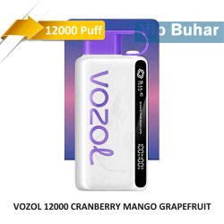 vozol 12000 cranberry mango grapefruit, vozol, vozol 12000 puff