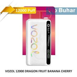 vozol 12000 dragon fruit banana cherry, vozol, vozol 12000 puff