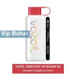 vozol 12000 strawberry raspberry cherry, vozol puff elektronik sigara fiyatları, vozol 12k