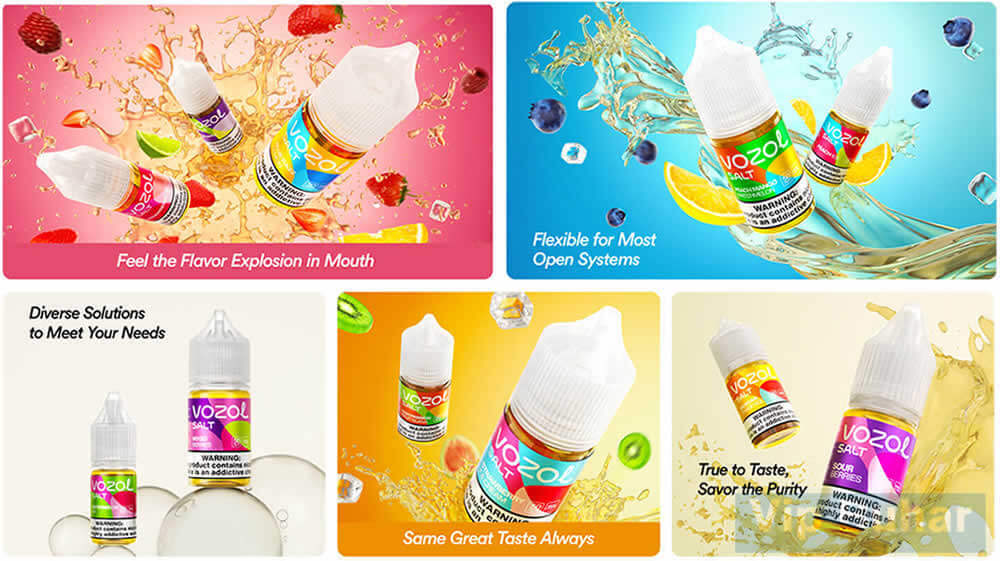 Orijinal Vozol Salt Likit, Vozol Likit, Vozol E-Liquid, Vozol,