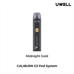 uwell caliburn G3 Midnight Gold