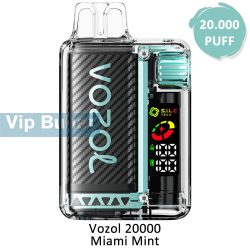 Vozol 20000 Miami Mint Puff Elektronik Sigara, Vozol Vista 20000, Vozol 20K