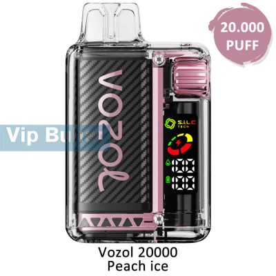 Vozol 20000 Peach ice Puff Elektronik Sigara, Vozol Vista 20000, Vozol 20K