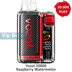 Vozol 20000 Raspberry Watermelon Puff Elektronik Sigara, Vozol Vista 20000, Vozol 20K