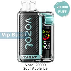 Vozol 20000 Sour Apple ice Puff Elektronik Sigara, Vozol Vista 20000, Vozol 20K