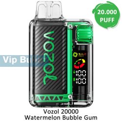 Vozol 20000 Watermelon Bubble Gum Puff Elektronik Sigara