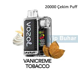 Vozol Vanicreme Tobacco, Vozol 20k Puff, Vozol Vista