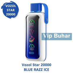 Vozol Blue Razz Ice Star 20000 20K Puff