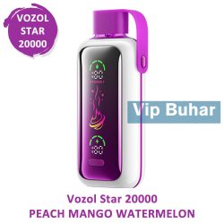Vozol Peach Mango Watermelon Star 20000 20K Puff