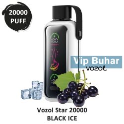 Vozol Star 20000 Black Ice Puff Elektronik Sigara