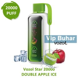 Vozol Star 20000 Double Apple Puff Elektronik Sigara
