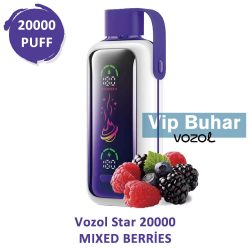 Vozol Star 20000 Mixed Berries Puff Elektronik Sigara