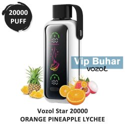 Vozol Star 20000 Orange Pineapple Lychee Puff Elektronik Sigara