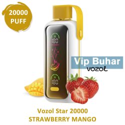 Vozol Star 20000 Strawberry Mango Puff Elektronik Sigara